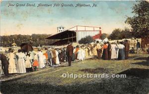 New Grand Stand, Allentown Fair Grounds Allentown, Pennsylvania, PA, USA Unus...