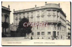 Old Postcard MONTPELLIER Hotel of Posles