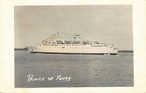 Scotia Prince Cruises Prince of Funday Portland ME To Yarmouth N.S. Postcard