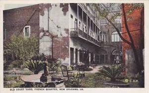 Louisiana New Orleans Old Court Yard French Quarter