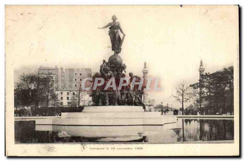 Postcard Old Paris Place de la Nation