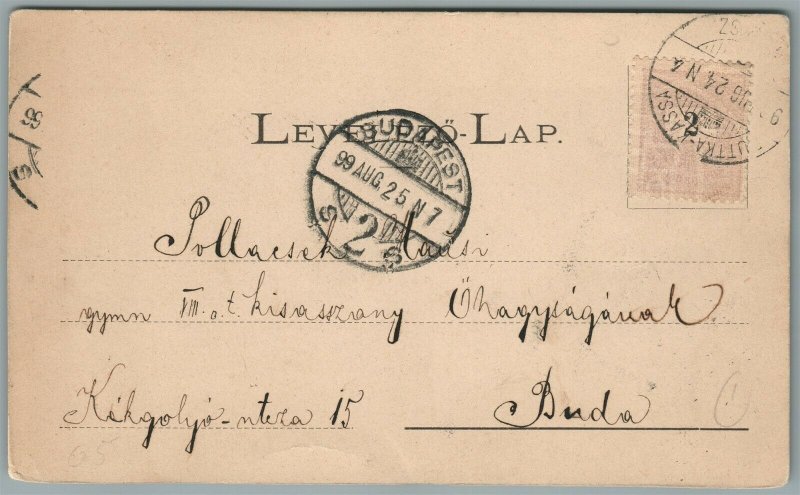 GROSS KOLBACHER THAL HUNGARY ANTIQUE POSTCARD