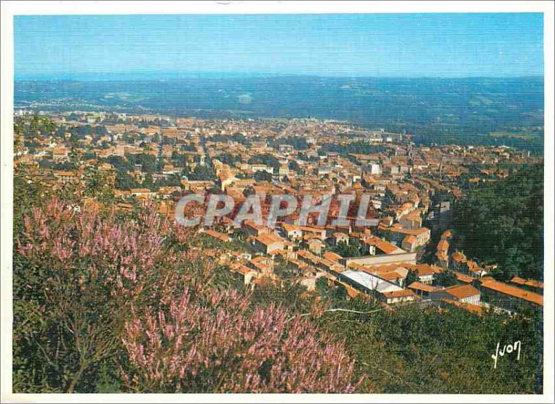 Postcard Modern Mazamet (Tarn) Colors and Light of France Vue Generale