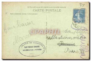 Old Postcard Noirmoutier A Allee in La Chaize Wood