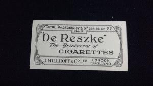 De Reszke Cigarette Card No 5 The Idle Rich
