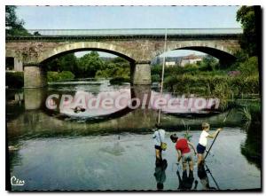 Modern Postcard Mirecourt Le Pont Neuf