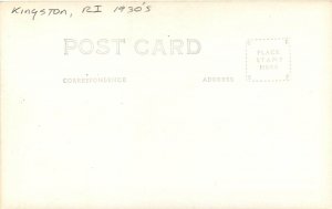 Postcard RPPC Rhode Island Kingston East Hall RIS 1930s 23-9816