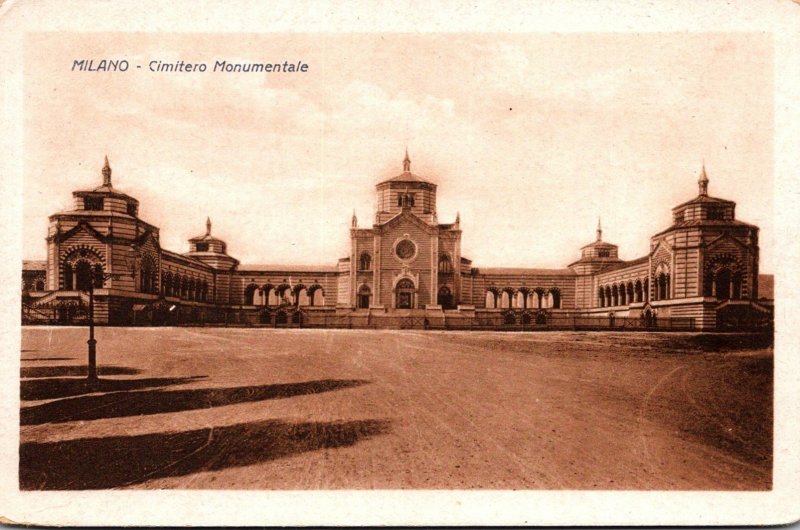 Italy Milano Cimitero Monumentale