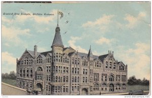 WICHITA, Kansas, PU-1911; Scottish Rite Temple