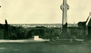 DC - Washington. Washington Cathedral, Peace Cross & City View