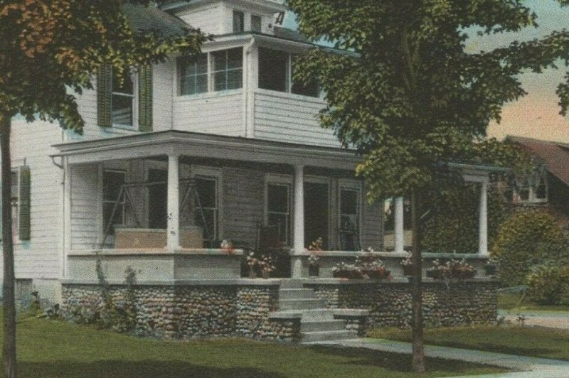 Collins Street Whitney Point New York NY Denning Residence c1920s F669 