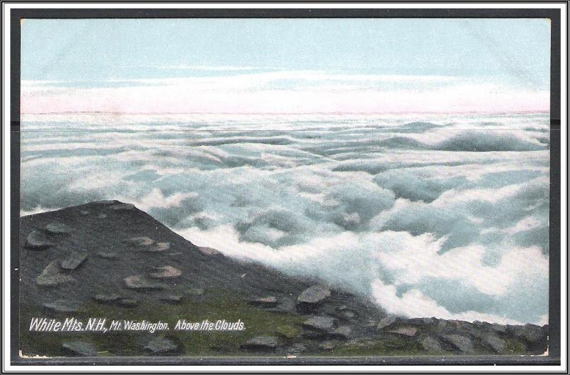 New Hampshire, White Mountains Above The Clouds - [NH-161]