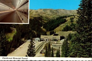 Colorado Eisenhower Memorial Tower On Interstate 70