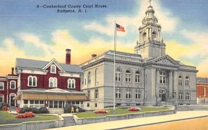 Cumberland County Court House in Bridgeton, New Jersey