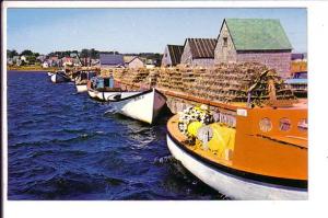 Deep Sea Fishing and Lobster Boats, North Rustico, Prince Edward Island,