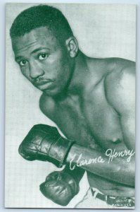 c1905 Clarence Henry American Boxer Boxing Arcade Card Made In USA