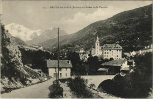 CPA BRIDES-les-BAINS et Glacier de La Vanoise (1191215)