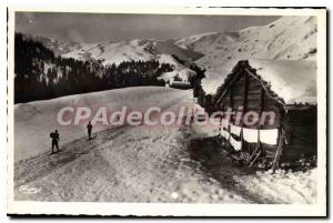 Old Postcard The Contamines Montjoie valley Colombaz