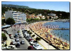 Modern Postcard The French Riviera Le Lavandou The Beach