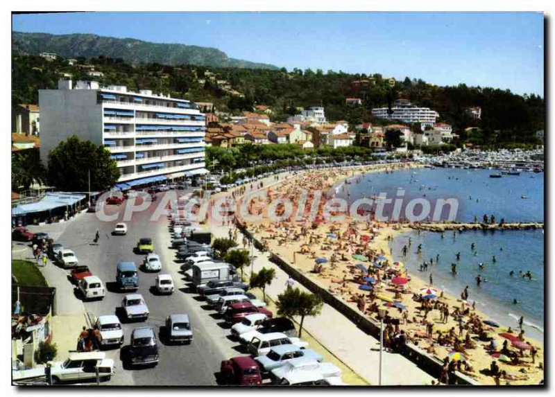 Modern Postcard The French Riviera Le Lavandou The Beach
