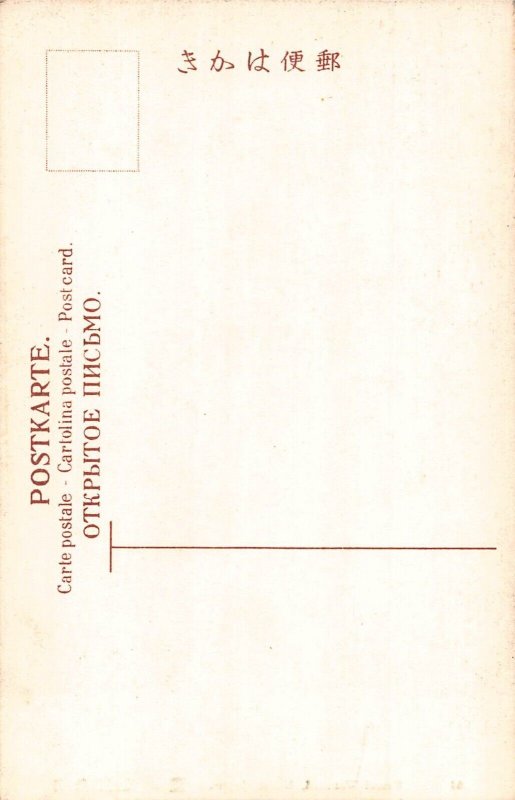 L267 Japan Urami Waterfall Nikko vintage postcard