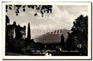 Modern Postcard Lac Du Bourget Bourdeau Chateau Le Revard