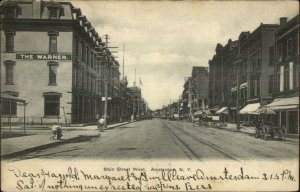 Amsterdam NY Main St. West c1905 Postcard