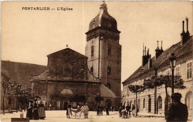 CPA PONTARLIER - L'Église (299915)