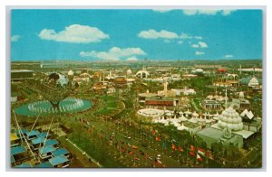 Unisphere Birds Eye View New York Worlds Fair NY UNP Chrome Postcard U10