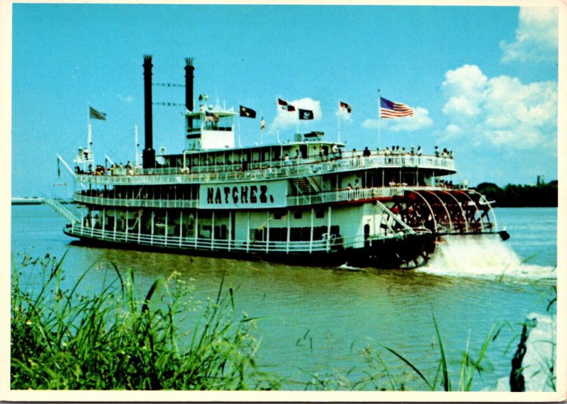 Louisiana New Orleans The Steamboat Natchez