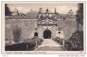 RP, Eingang Zur Veste Rosenberg, Oberfranken, Kronach (Bavaria), Germany, 192...