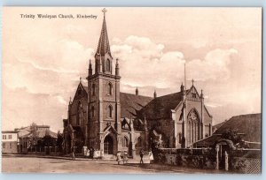 Kimberley Northern Cape South Africa Postcard Trinity Wesleyan Church c1910