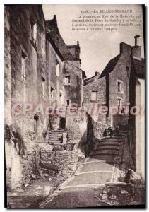 Old Postcard La Roche Bernard The picturesque Rue De La Quenelle