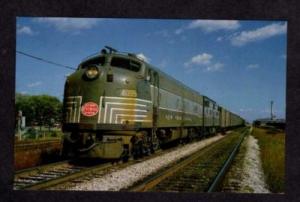 OH New York Central Train Railroad SANDUSKY OHIO RR PC