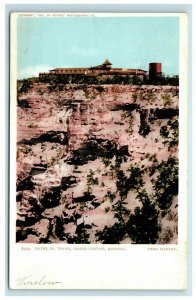 1906 Hotel El Tovar Grand Canyon AZ Postcard Fred Harvey Albuquerque RPO Cancel