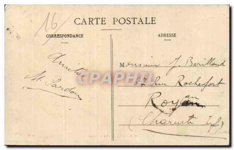 Barbezieux - Le Chateau - Old Postcard