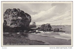 Boats, Lighthouse, Um Trecho Da Praia Formosa, Lagos, Portugal, 1900-1910s