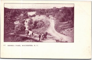 Postcard NY Rochester Seneca Park