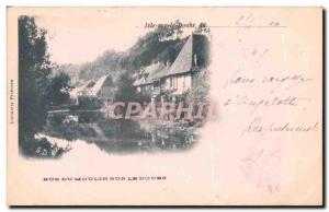 Old Postcard Isle sur le Doubs