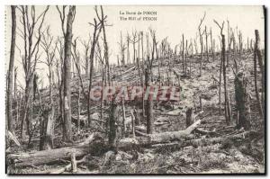 Old Postcard Pinon Butte Army