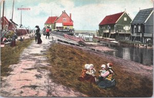 Netherlands Marken Vintage Postcard 04.12