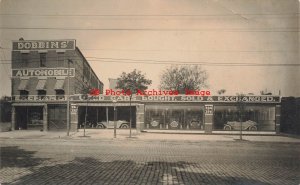 NJ, Newark, New Jersey, RPPC, Dobbins Automobile Dealership Exchange