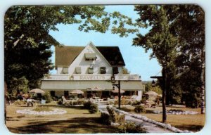 MOUNTAINHOME, Pennsylvania PA ~ Roadside RAVELLI'S RESTAURANT c1950s Postcard