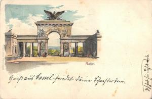 BR95647 gruss aus cassel kassel germany litho