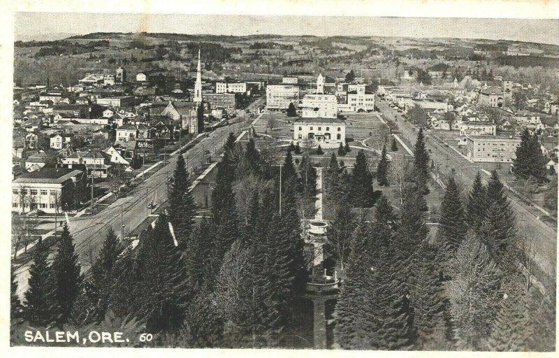 USA Salem Oregon Vintage Postcard 03.98