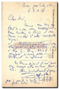 Postcard Old Lake Bourget Chindrieux Bay Chatillon