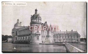 Old Postcard Chateau De Chantilly