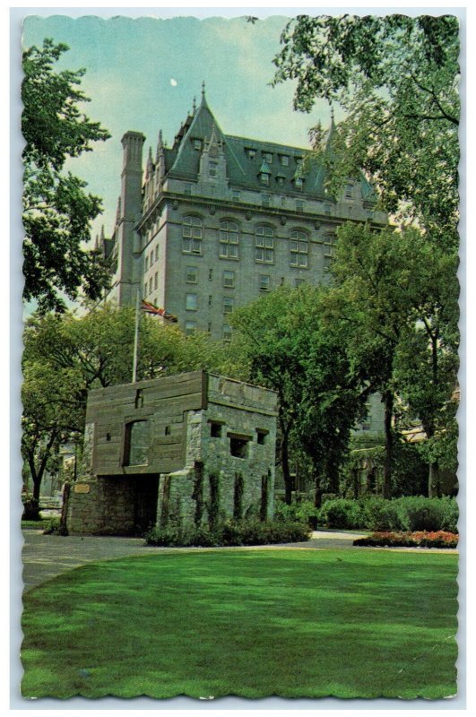 c1950's Fort Garry Gate Winnipeg Manitoba Canada Vintage Posted Postcard