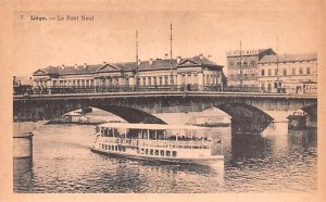 Le Pont Neuf Liege Belgium Unused 