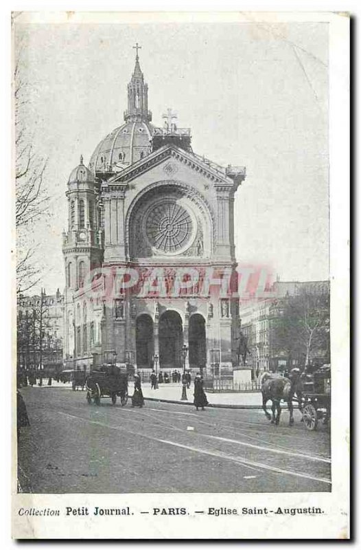 Old Postcard Collection Diary Paris Church of Saint Augustine